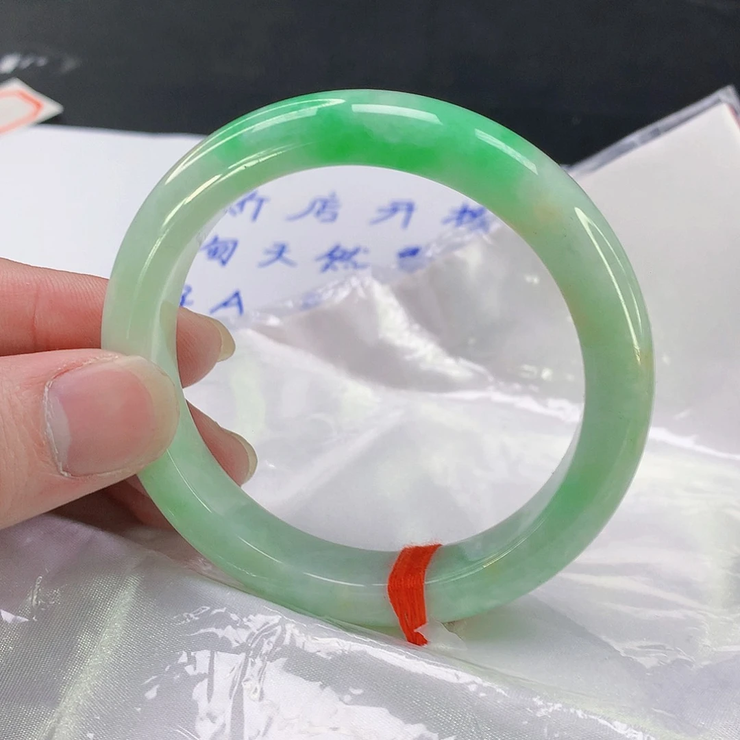 翡翠手镯未镶嵌701缅甸天然翡翠A货