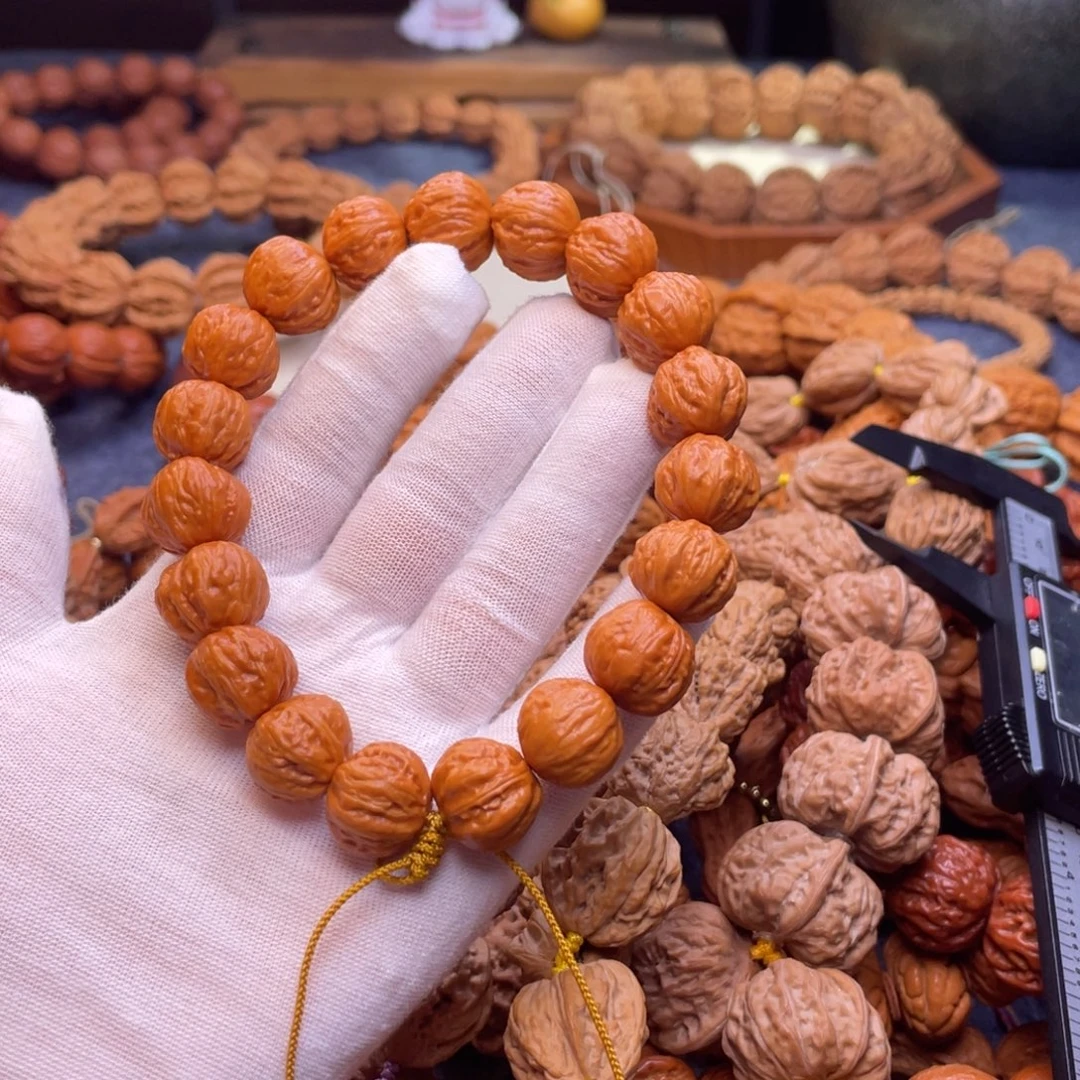 安***曰文玩核桃手串秋子