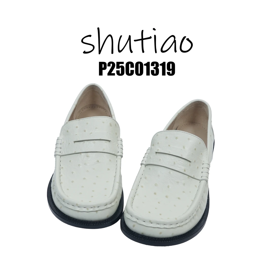 【SHUTIAO】2025夏季：新款小众设计款鞋子P25C01319