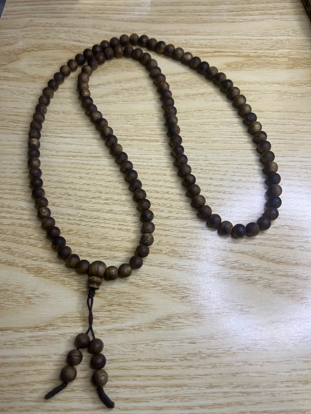 正宗奇楠长条多圈手串卡7➕，药香