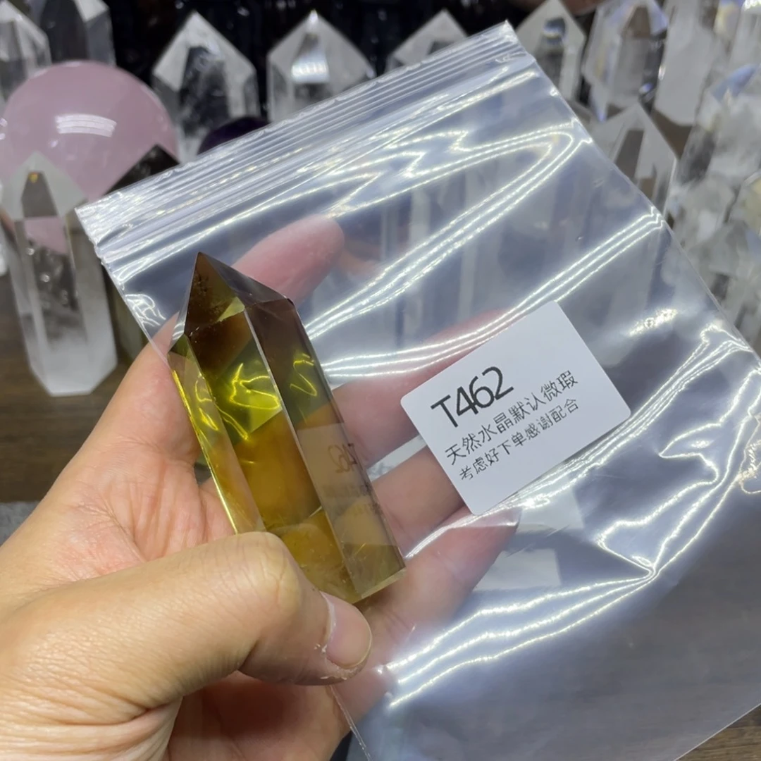 水晶天然水晶球水晶柱未镶嵌l****c