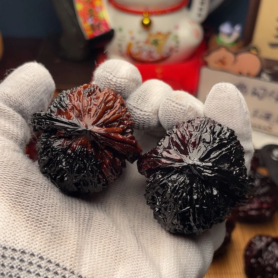 吊坠文玩核桃44球白