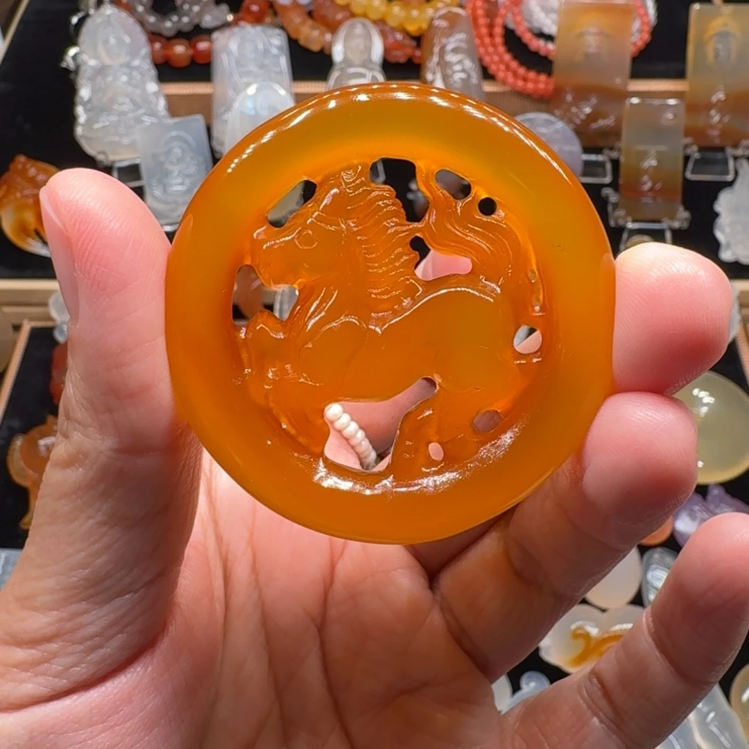 玛瑙/玉髓未镶嵌颈饰