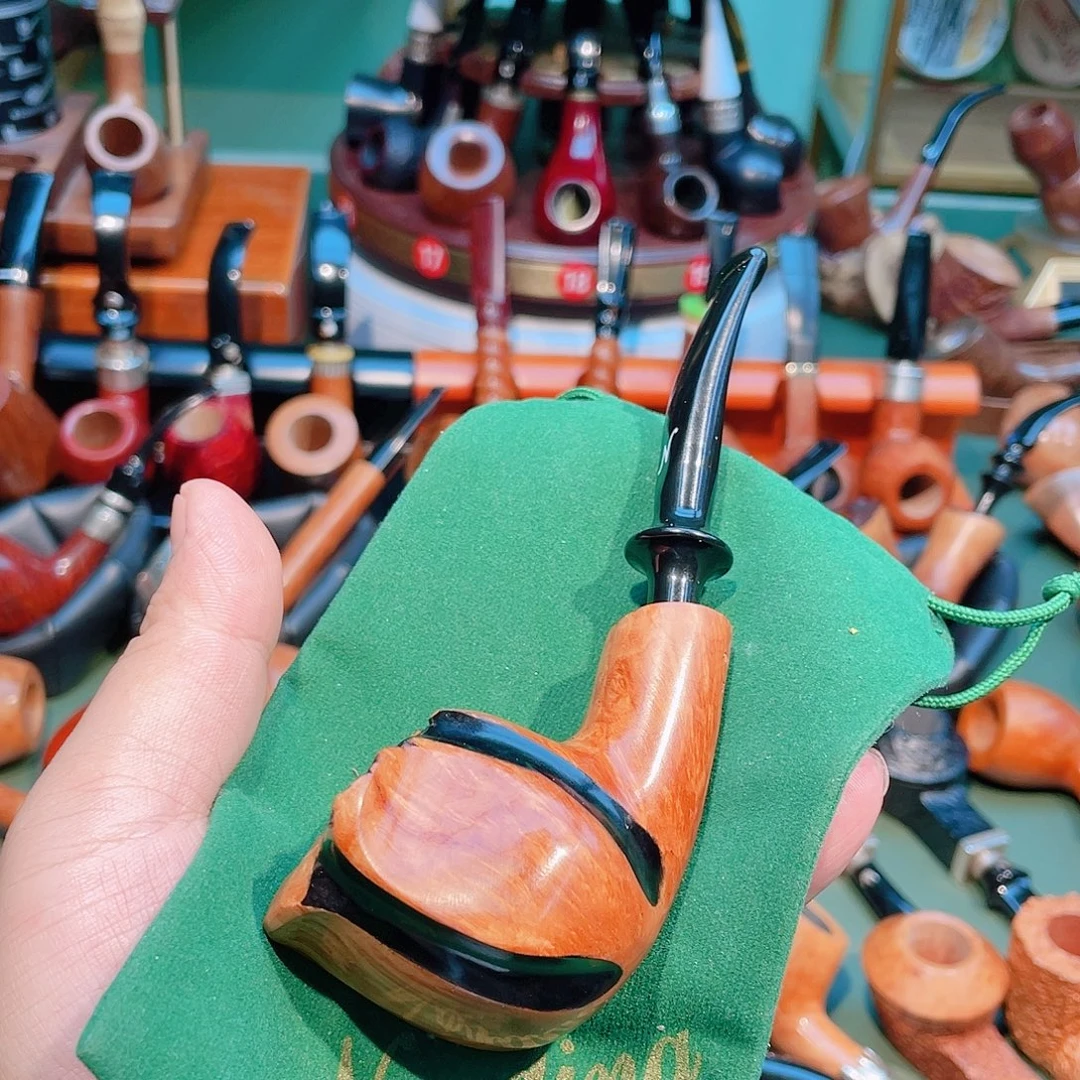 ꧁***董斗友回血全新丹麦诺丁石楠木手工斗