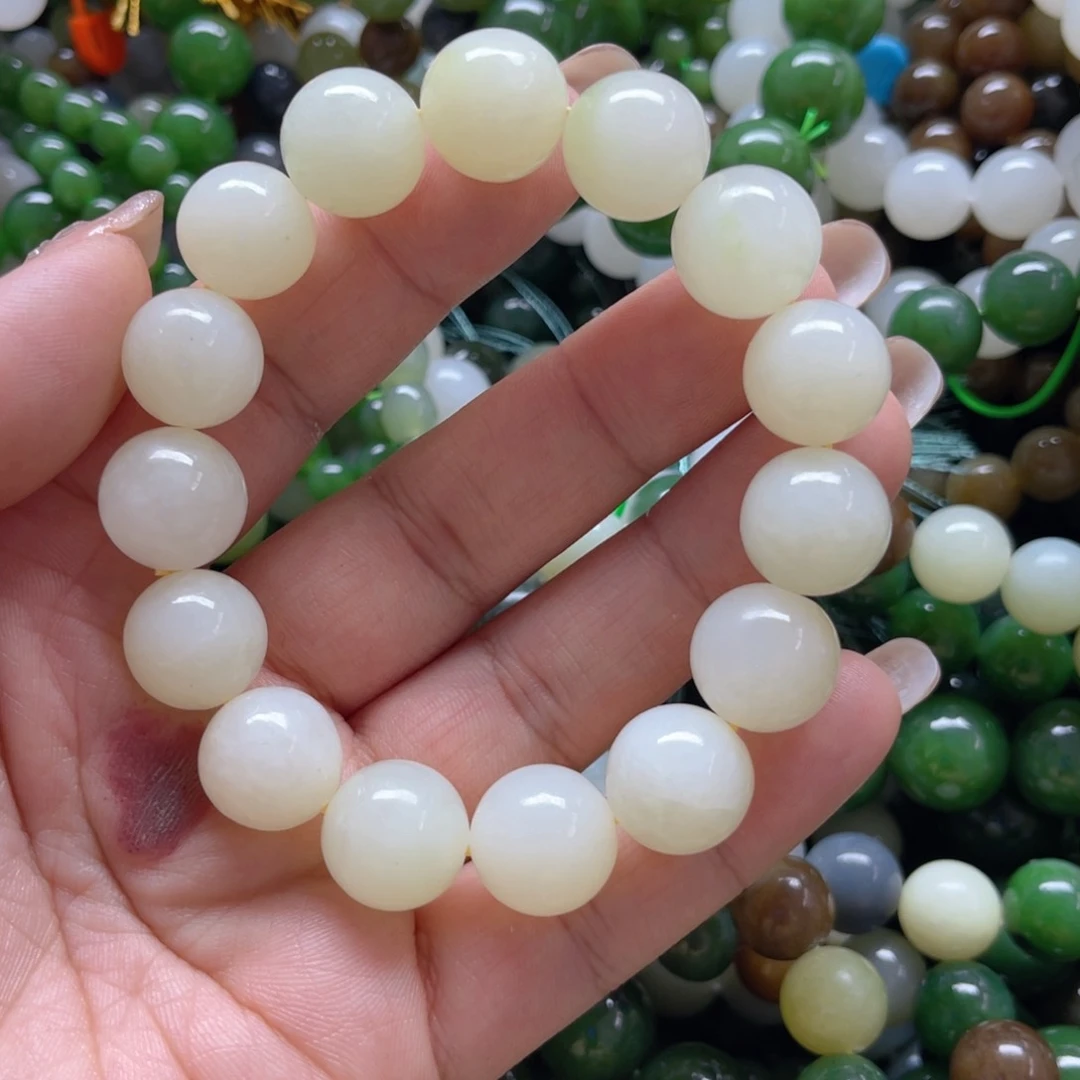 和田玉手链未镶嵌