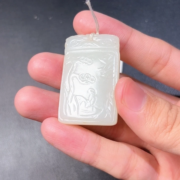 和田玉挂件未镶嵌蘇**廬