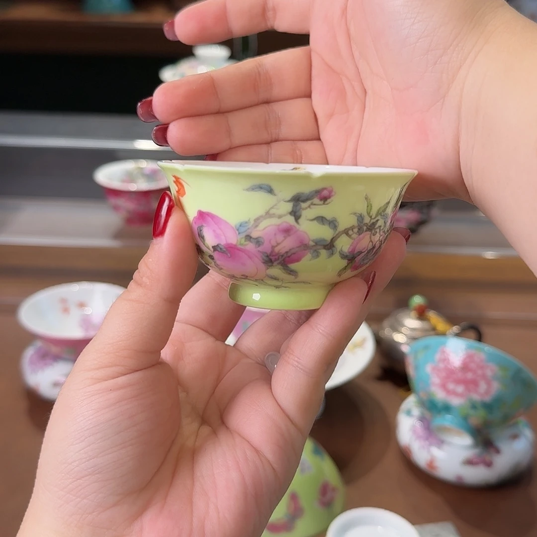 珐琅彩主人杯茶具系列