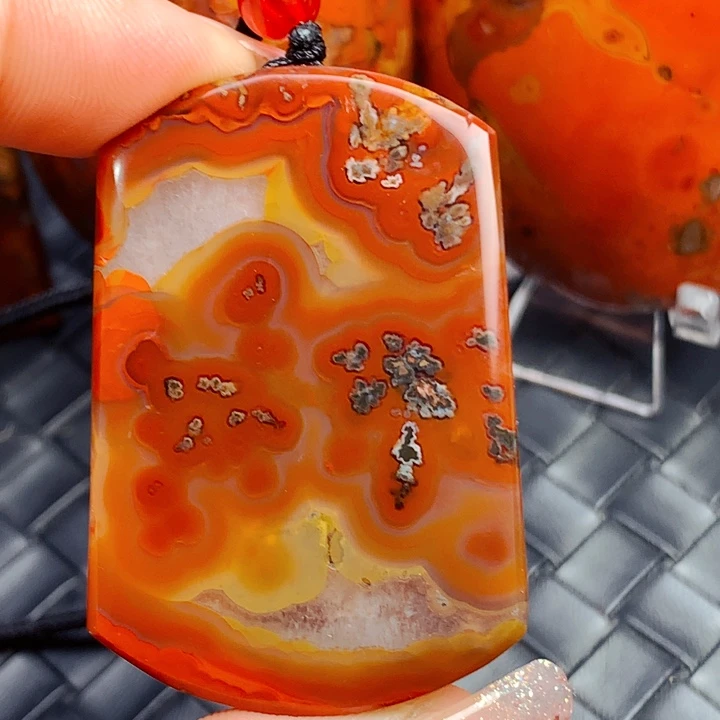 玛瑙/玉髓颈饰未镶嵌用****5