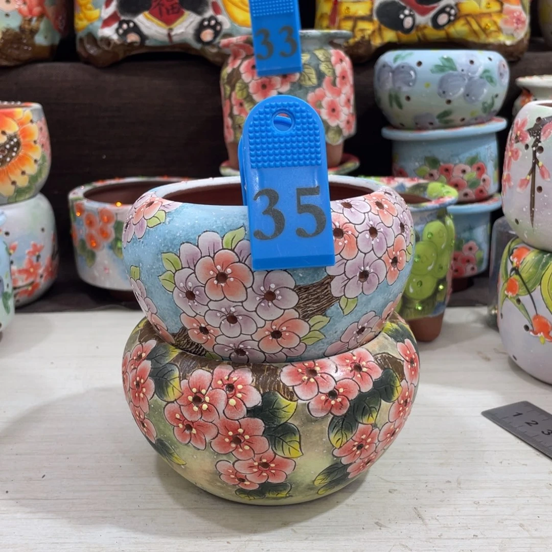 红陶多肉花盆特价