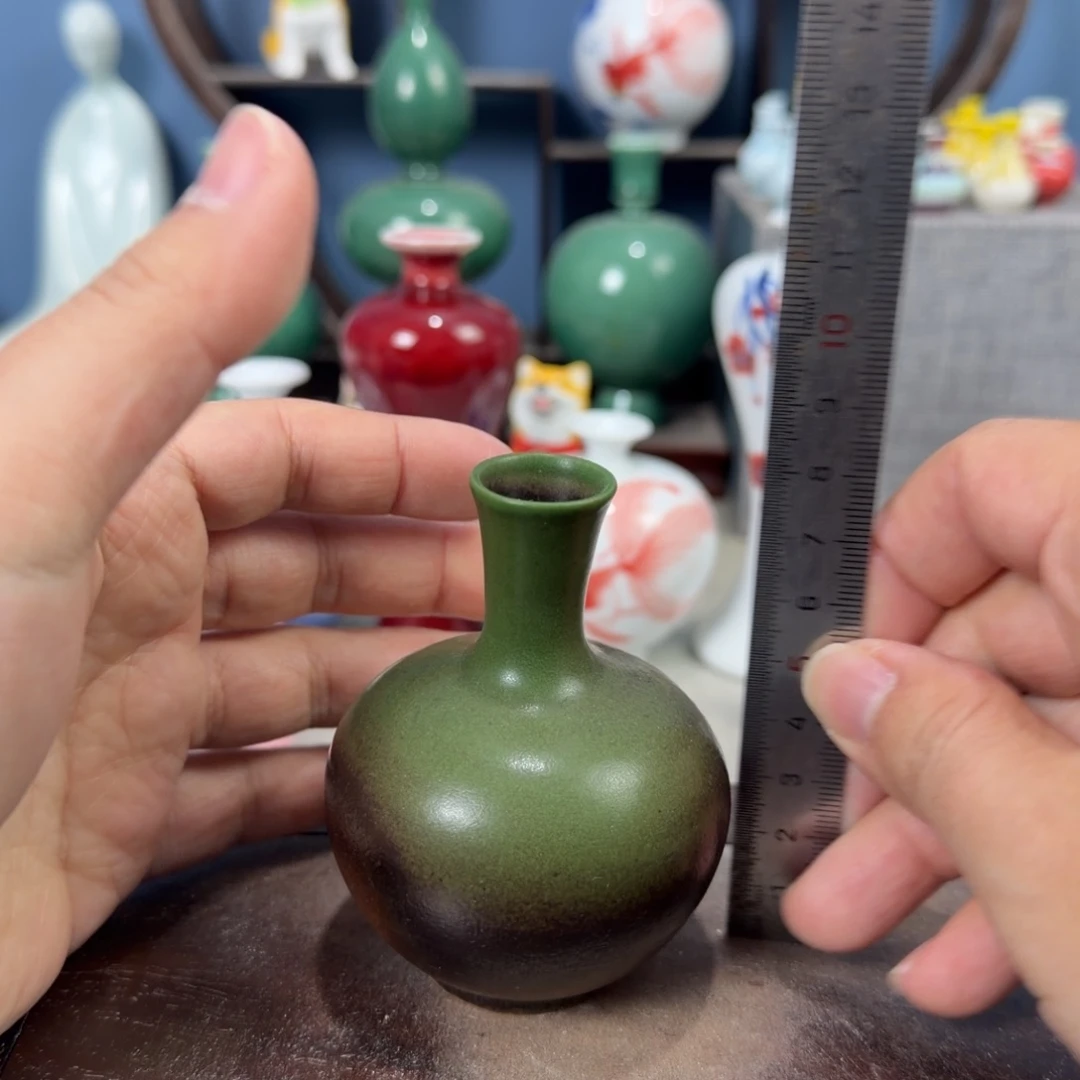 陶瓷手工小花器摆件