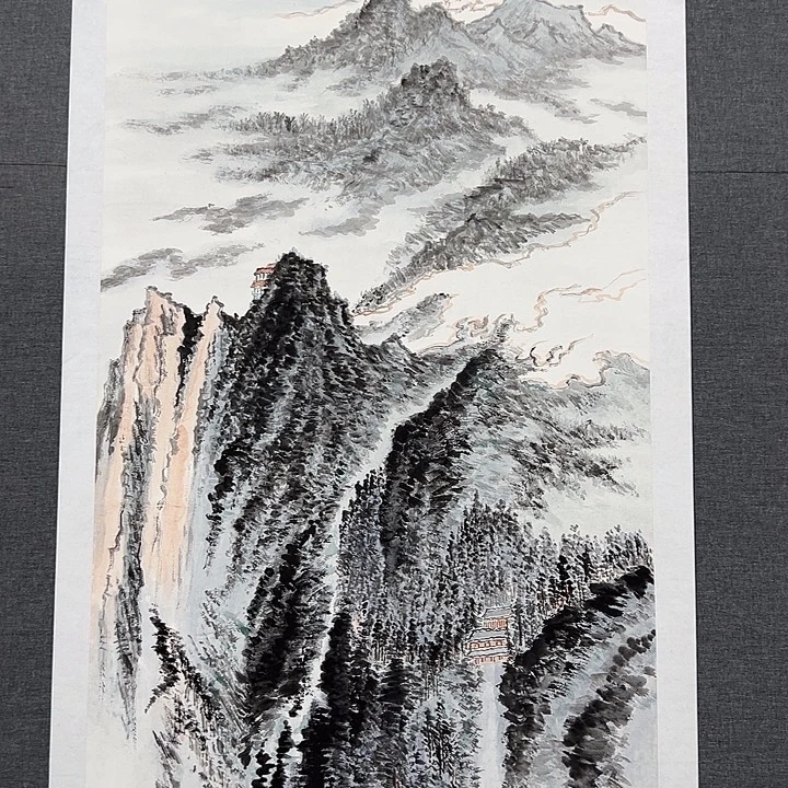 国画书画作品多次