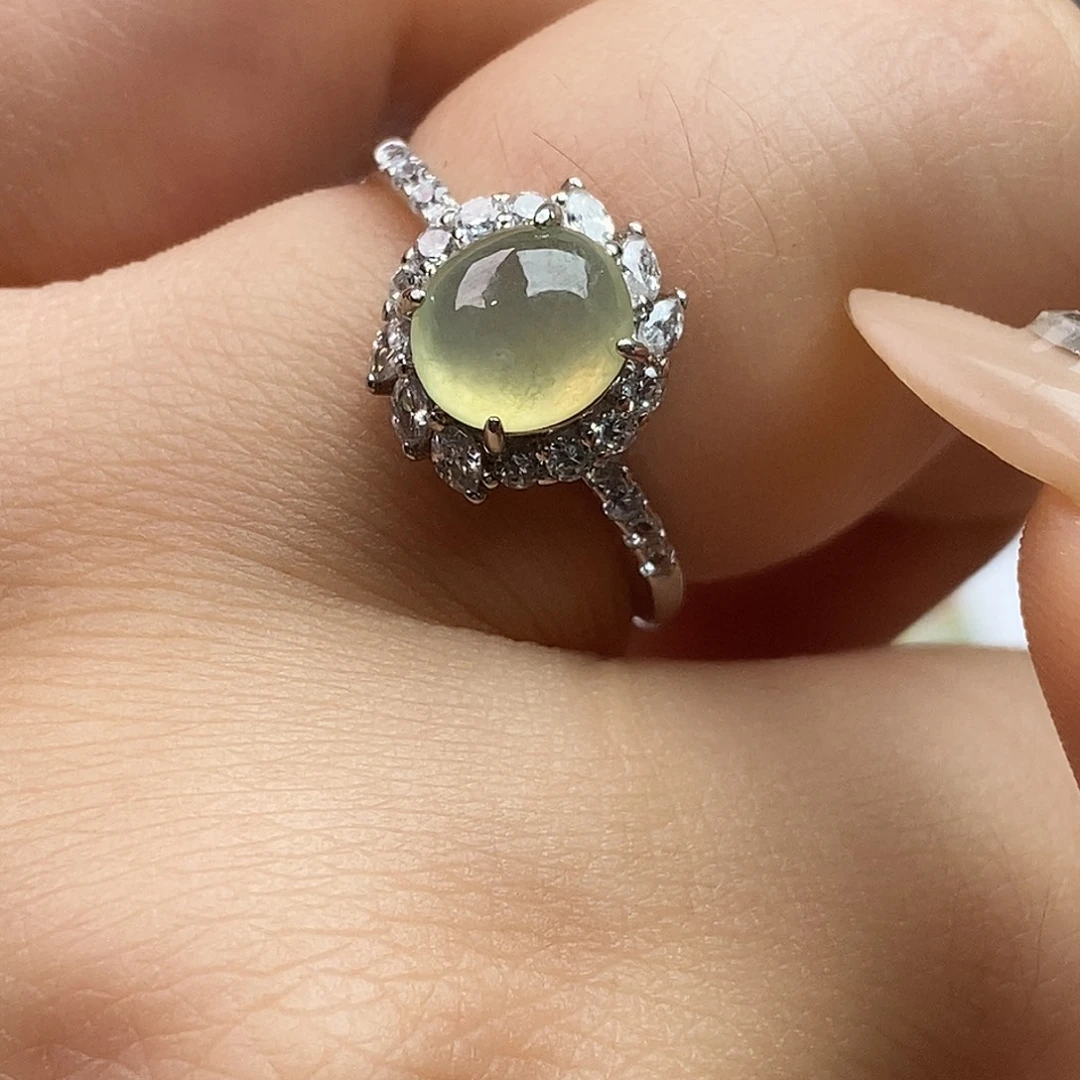 翡翠未镶嵌戒指全场