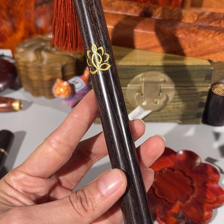 紫光檀香筒随机发货