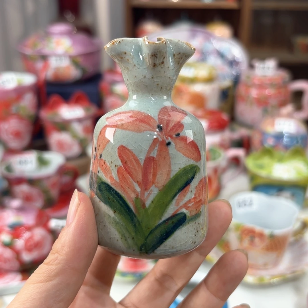 景德镇手绘高温釉下彩陶瓷茶具