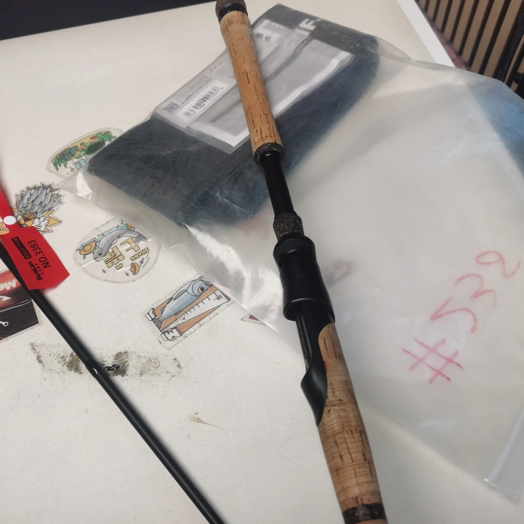 3383-95# 鸦语 境DS810MF-2直柄路亚竿（卡袋全）