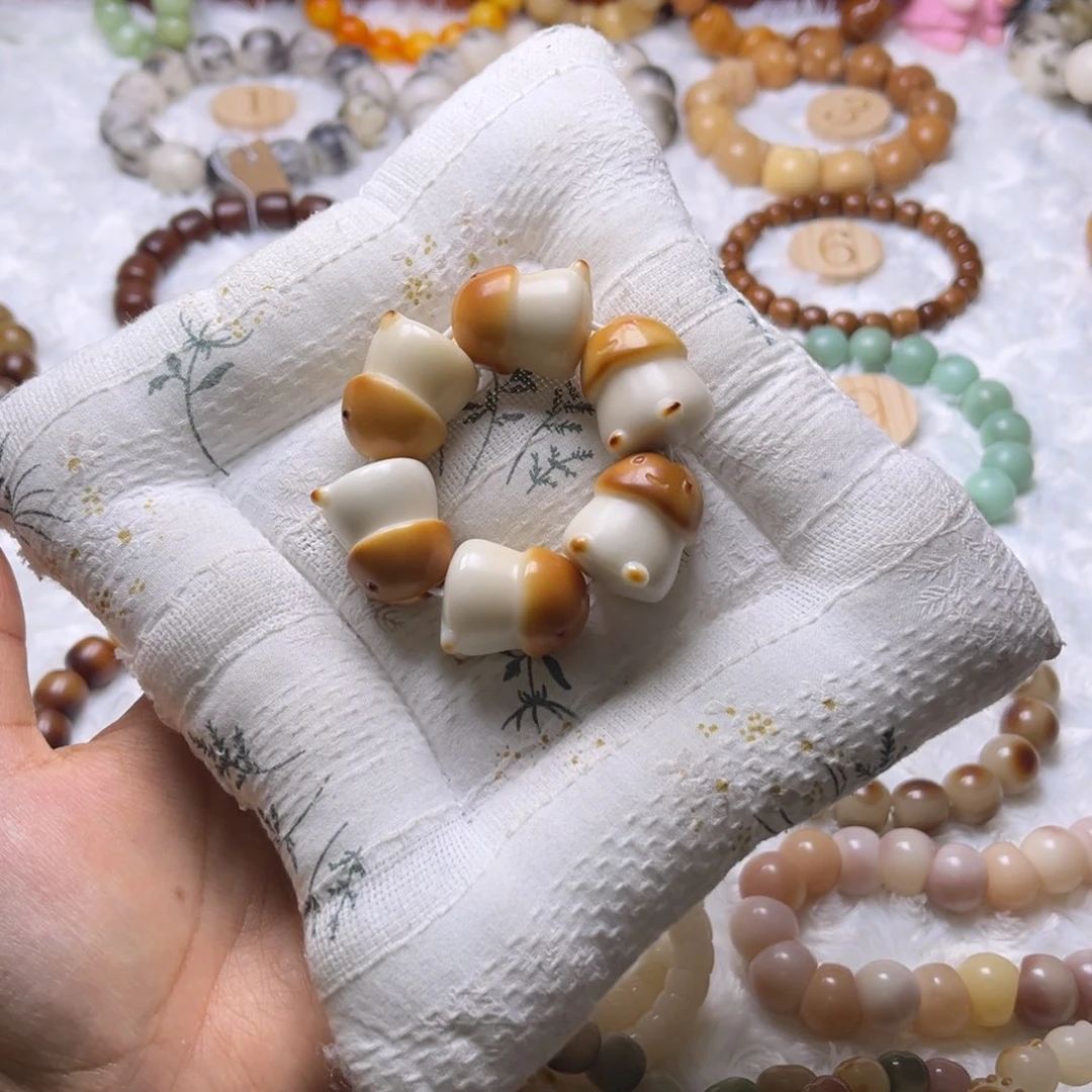 菩提根/象牙果把件卡25牙果丁丁手捻默认微瑕