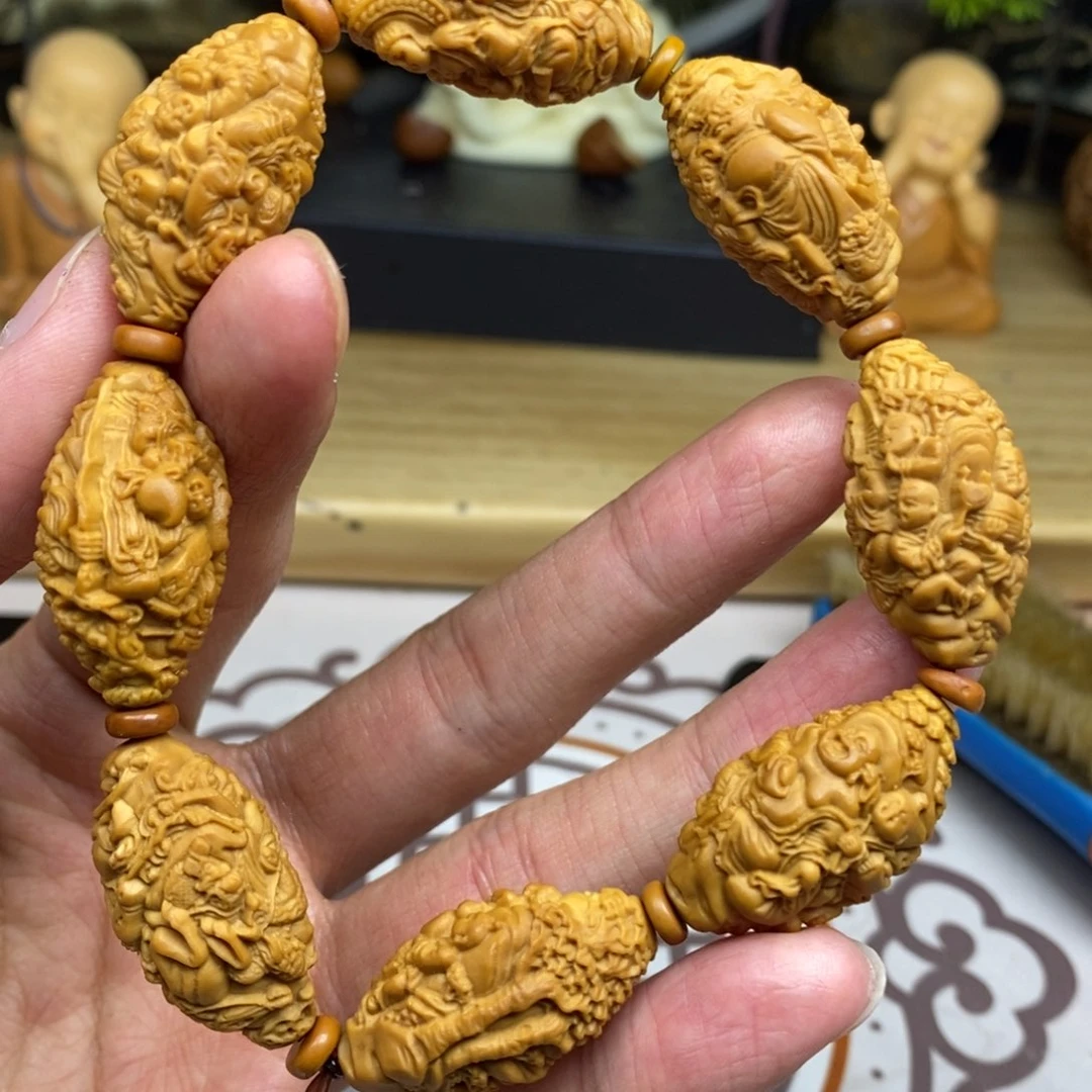 橄榄核手串/手链橄榄雕工艺手串