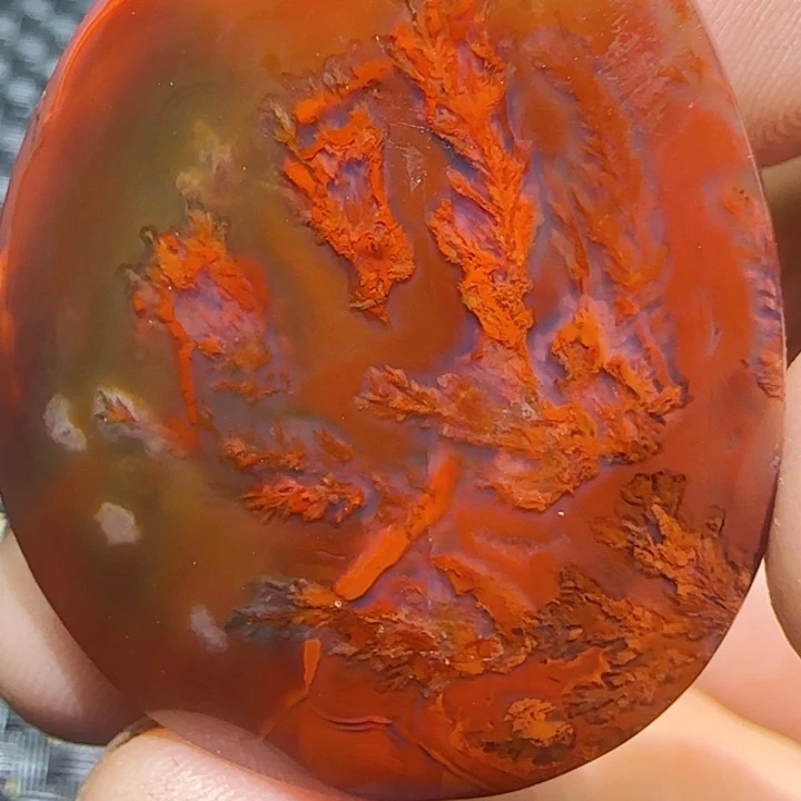 财***神玛瑙/玉髓未镶嵌吊坠