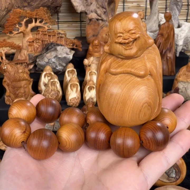 柏木（崖柏）手把件