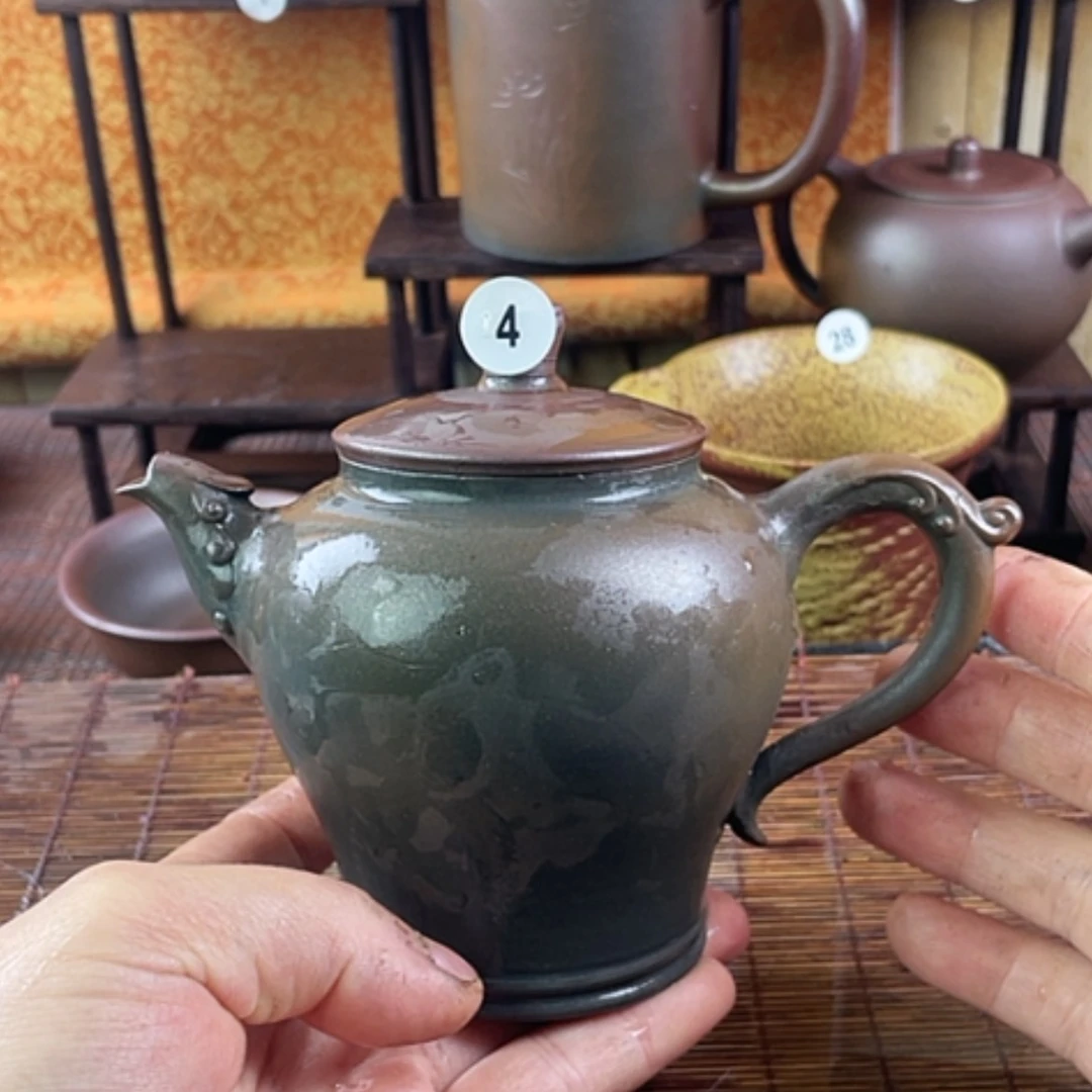 【闪购商品】柴烧茶壶260毫升左右微瑕福利
