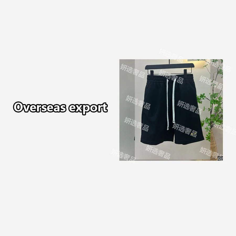 妍选欧洲站新品高级定制轻奢时尚短裤欧洲短袖-B013