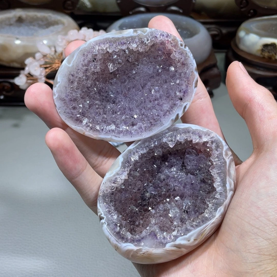 水晶摆件未镶嵌聚宝盆