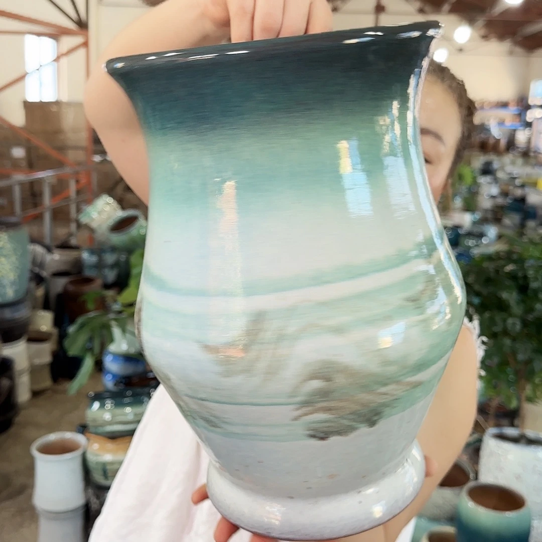 紫砂花盆高30口20