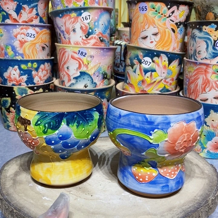 景德镇艺术手绘作品