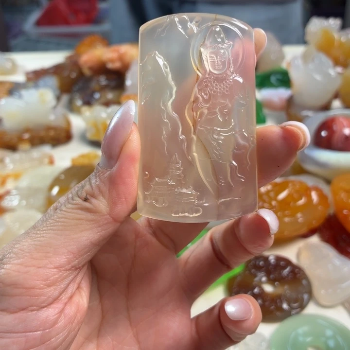 未镶嵌吊坠(不含链)玛瑙/玉髓