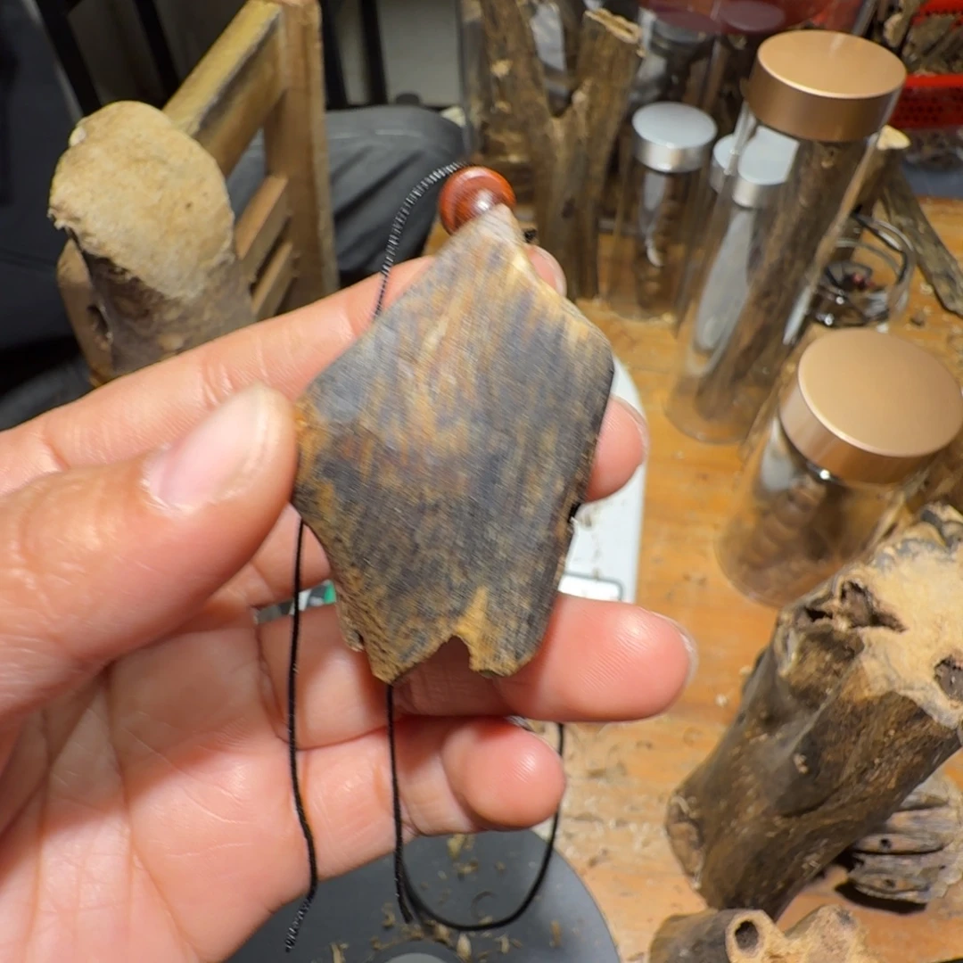 棋楠沉香白奇块料12克