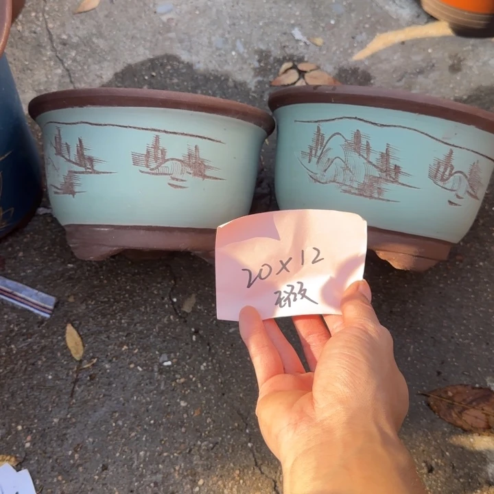 紫砂花盆特价商品
