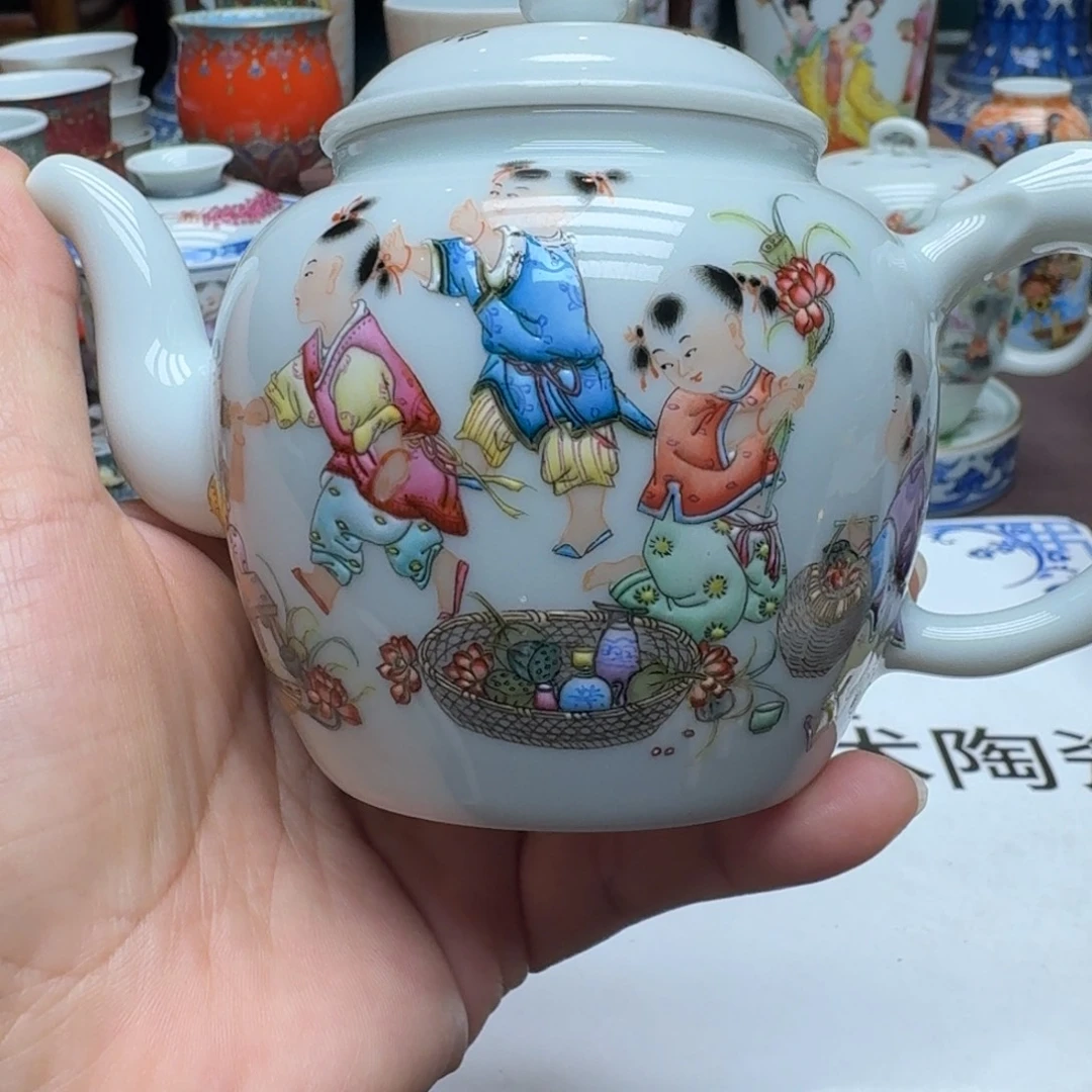 景德镇手工手绘展示