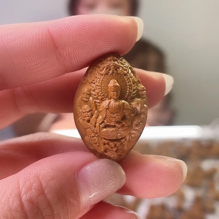 橄榄核吊坠橄榄核