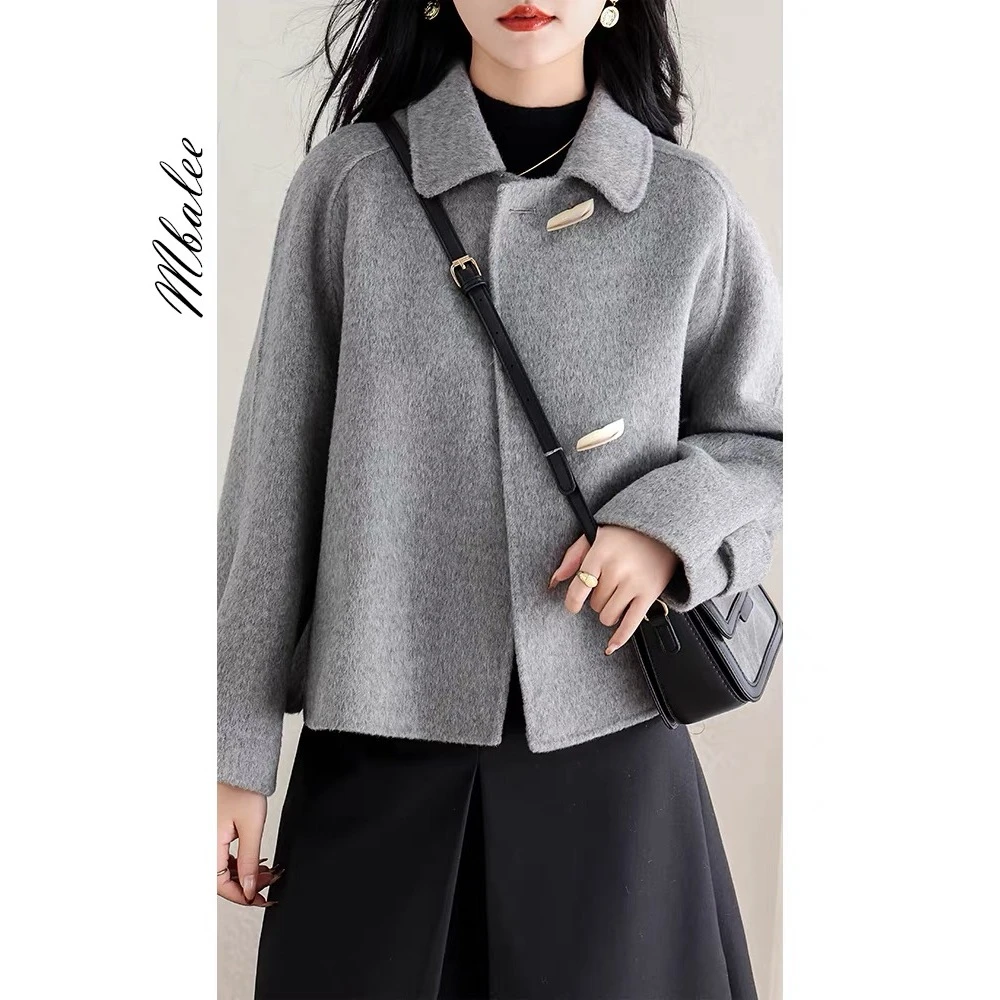 【小辣椒专属】冬季新款轻奢风新款羊大衣52401