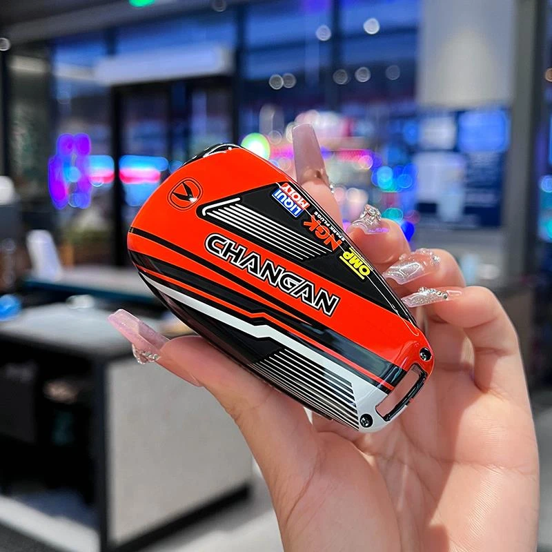 长安cs75plus钥匙套cs55plus壳逸动plus扣univ车x5plus男unit女