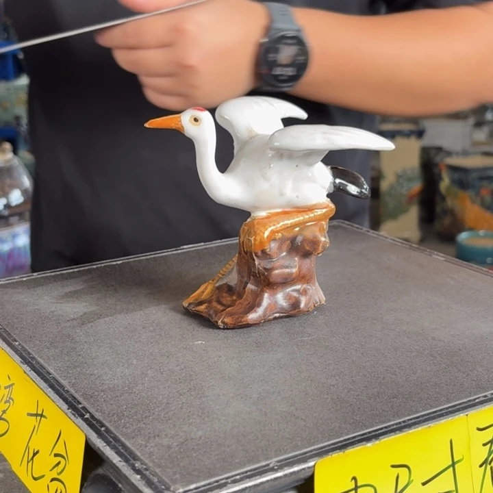 。一风堂石湾花盆 高12 微瑕比较粗糙