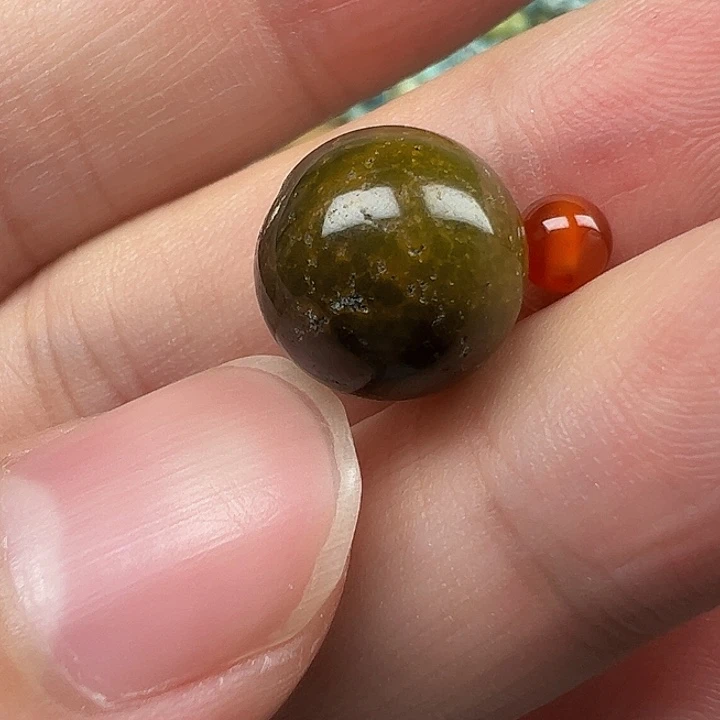 南红玛瑙未镶嵌配饰卡11.7