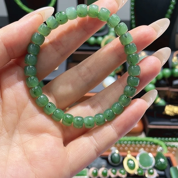 和田玉（碧玉）未镶嵌戒指