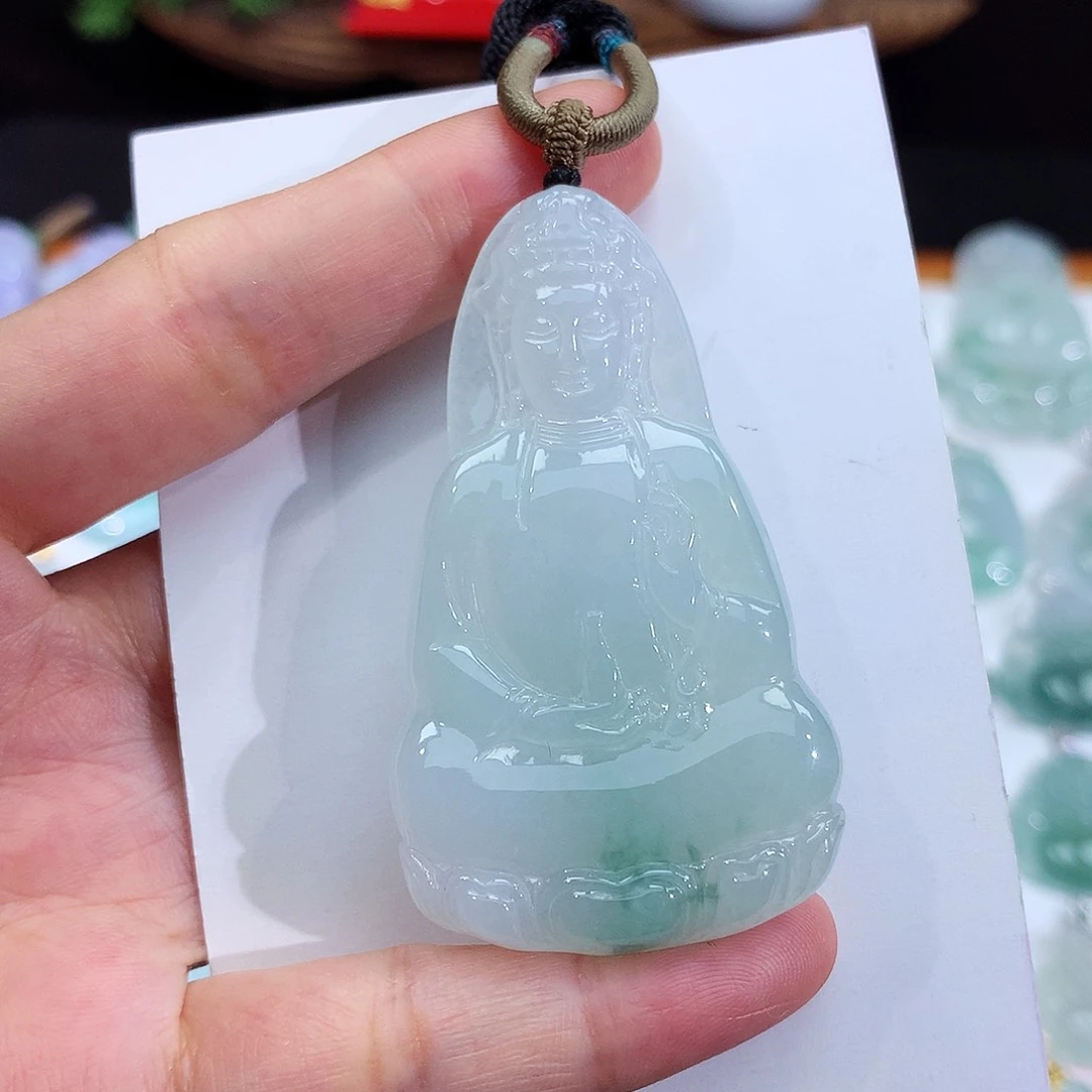 翡翠未镶嵌颈饰翡翠吊坠