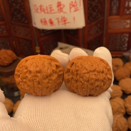 文玩核桃吊坠?***松41乾隆磨盘
