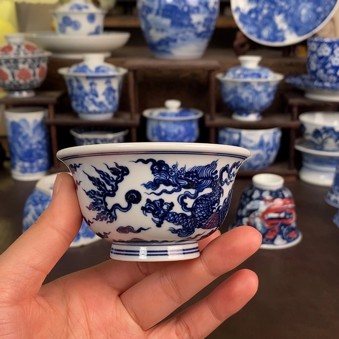 景德镇陶瓷手工手绘