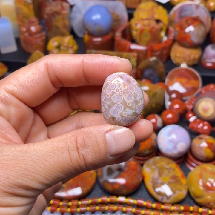 玛瑙/玉髓未镶嵌吊坠