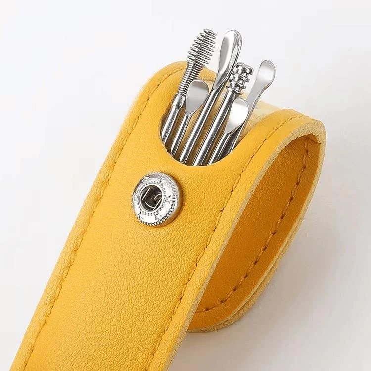 掏耳勺六件套采耳掏耳朵挖耳勺便捷随身便携掏耳勺家用大人便携式