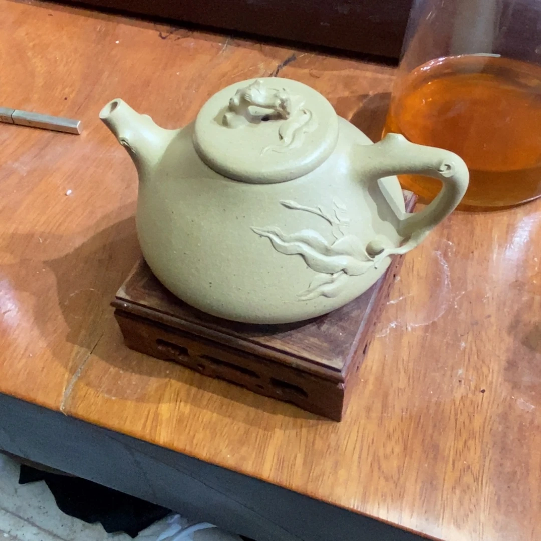 素***昧茶壶紫砂本绿全手瑕疵容量宜兴紫砂