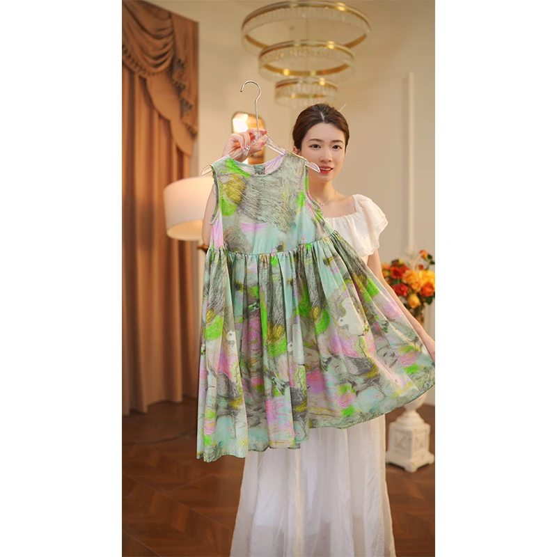 女童夏季连衣裙2025新款中大童女宝儿童夏款裙子10267