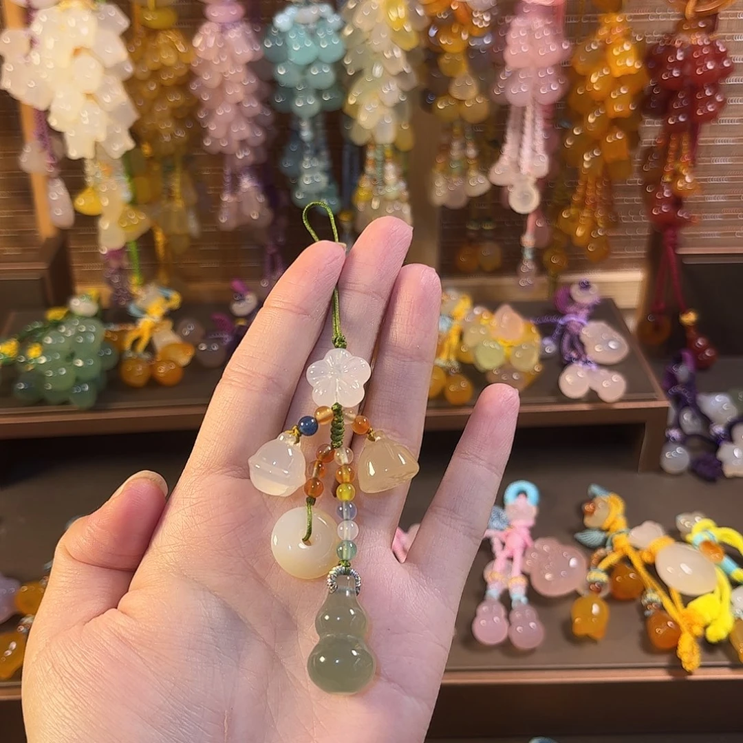 玛瑙/玉髓未镶嵌车挂