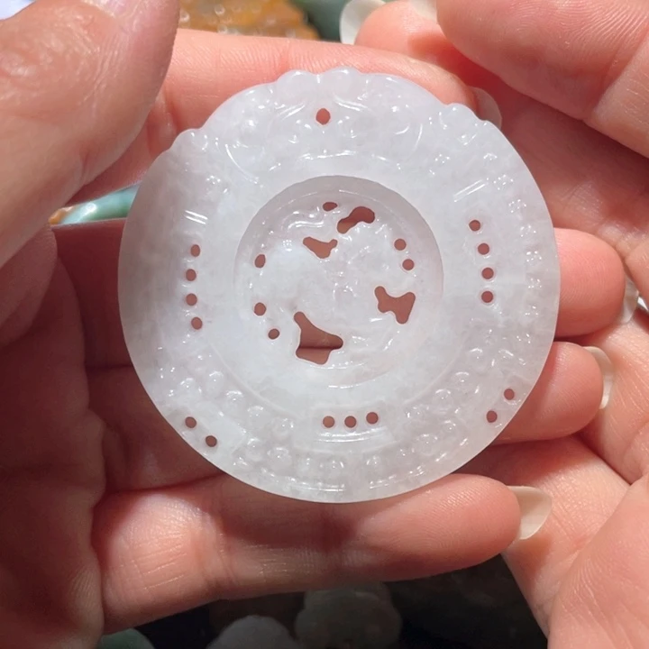 【闪购商品】翡翠颈饰未镶嵌天然翡翠