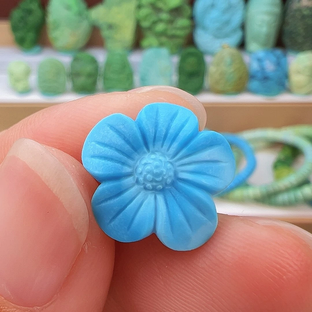 未镶嵌绿松石项链