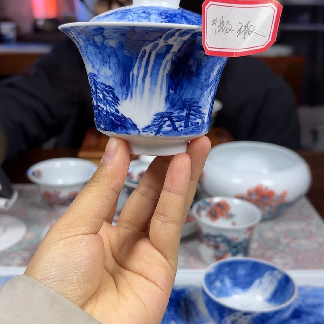 水***鹃国一王老师手绘山水