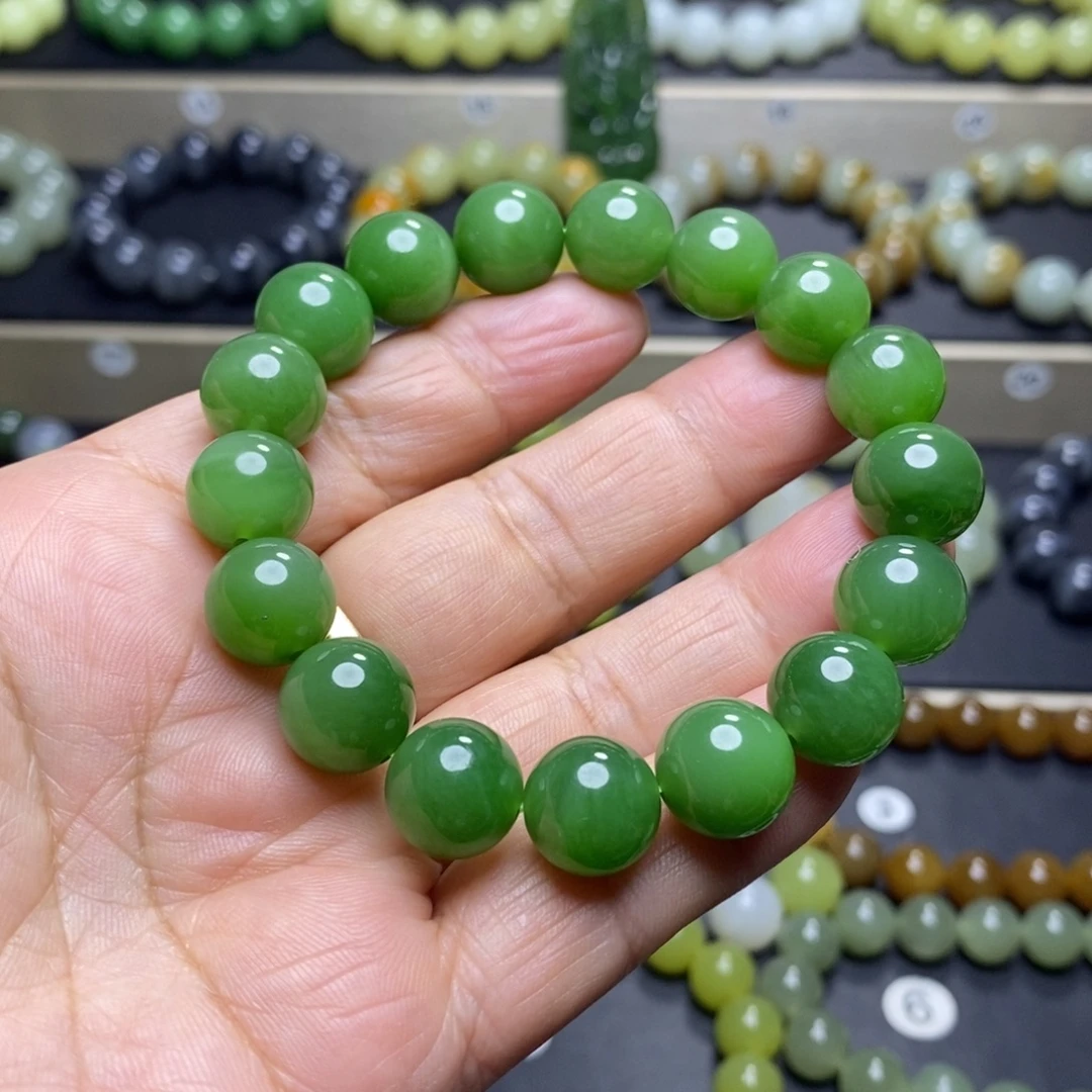 和田玉未镶嵌手串